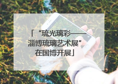 “琉光璃彩——淄博琉璃艺术展”在国博开展