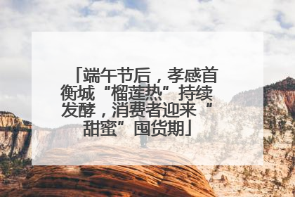 端午节后，孝感首衡城“榴莲热”持续发酵，消费者迎来“甜蜜”囤货期