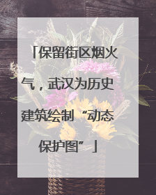 保留街区烟火气，武汉为历史建筑绘制“动态保护图”