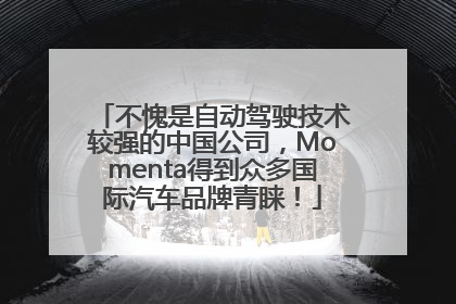 不愧是自动驾驶技术较强的中国公司，Momenta得到众多国际汽车品牌青睐！