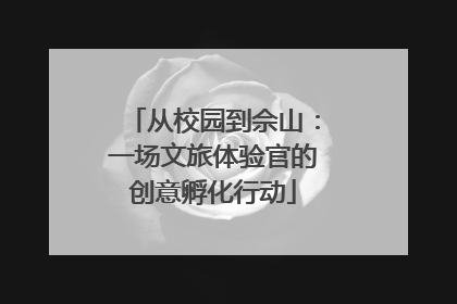 从校园到佘山：一场文旅体验官的创意孵化行动