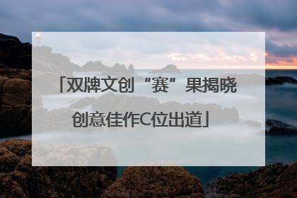 双牌文创“赛”果揭晓 创意佳作C位出道
