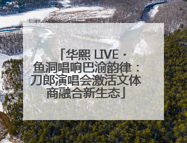 华熙 LIVE・鱼洞唱响巴渝韵律：刀郎演唱会激活文体商融合新生态