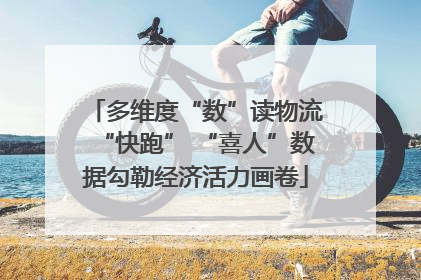 多维度“数”读物流“快跑” “喜人”数据勾勒经济活力画卷