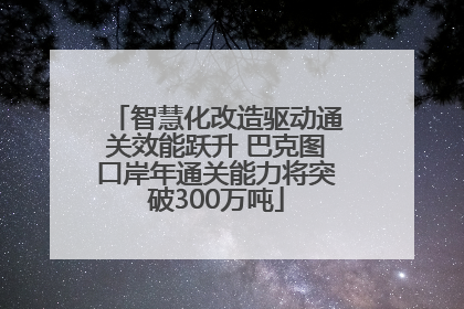 智慧化改造驱动通关效能跃升 巴克图口岸年通关能力将突破300万吨