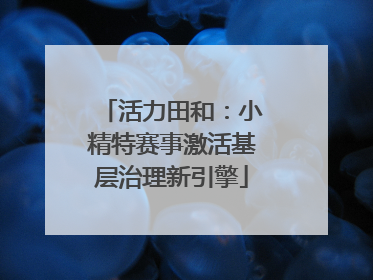 活力田和：小精特赛事激活基层治理新引擎