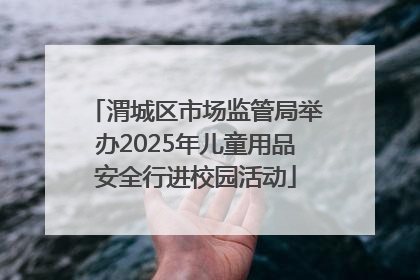 渭城区市场监管局举办2025年儿童用品安全行进校园活动