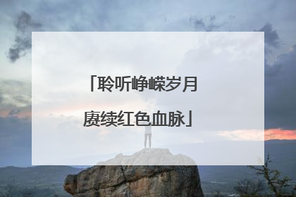 聆听峥嵘岁月 赓续红色血脉
