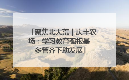 聚焦北大荒｜庆丰农场：学习教育强根基 多管齐下助发展