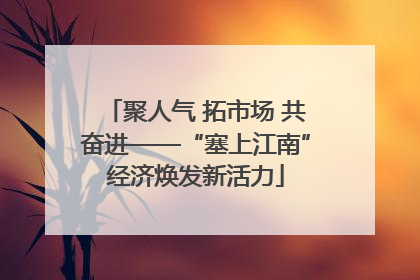 聚人气 拓市场 共奋进——“塞上江南”经济焕发新活力