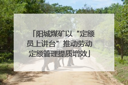 阳城煤矿以“定额员上讲台”推动劳动定额管理提质增效