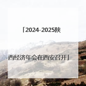 2024-2025陕西经济年会在西安召开
